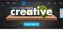 Tablet Screenshot of fourtunedesign.com